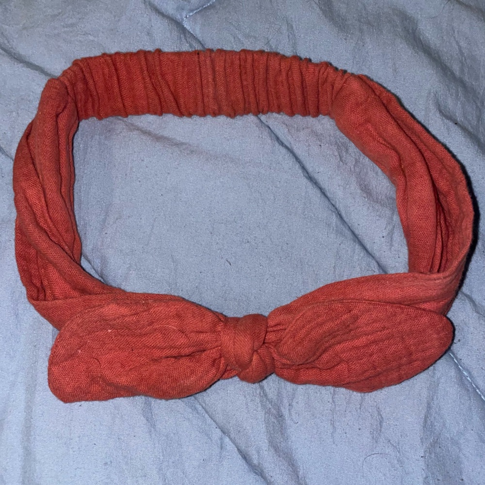 red adult headband